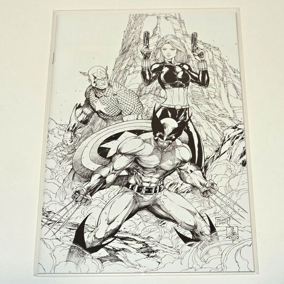 Marvel Other - Wolverine Sketch Variant Street Level Hero Marvel Avengers Exclusive Comic